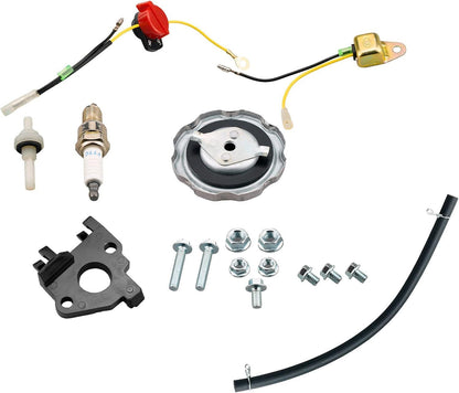 RECOIL STARTER CARBURETOR AIR FILTER KIT FOR HONDA GX240 GX270 8HP 9HP ENGINE
