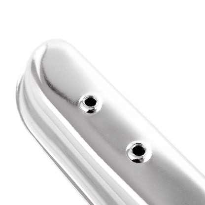 Solid Spare Fits Ford F-100 / F-150 / F-350 1973-1979 Door Panel Arm Rest Cups Steel Chrome