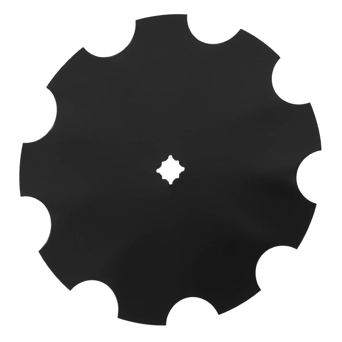 Solidspare 2X 18" Disc Harrow 3.5MM Notched  Heavy-Duty Steel For 1" / 1-1/8" Square Axle