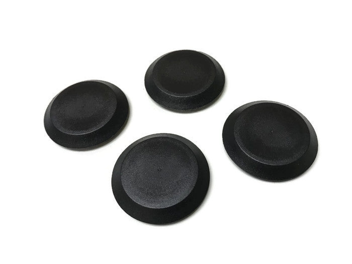 (4) 1" Inch Plastic Snap-In FLUSH MOUNT HOLE PLUG for Sheet Metal Fit Fender