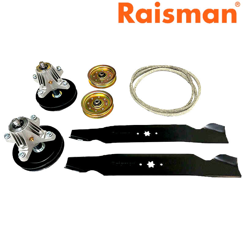 MOWER DECK REBUILD KIT FITS CUB CADET 42" LTX1042 LTX1040 BLADES BELT SPINDLES