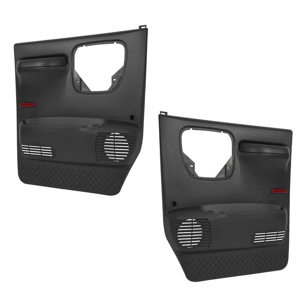 Solid Spare Interior Door Gray Panel Trim LH & RH For Chevy Kodiak GMC Topkick 2003-2009 2DR