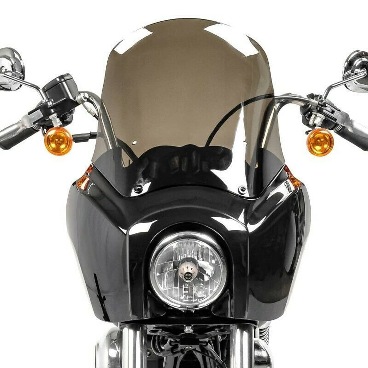 Solidspare For Harley Dyna Wide Glide 2006-17 Front Fairing w/ 15'' Windshield Windscreen