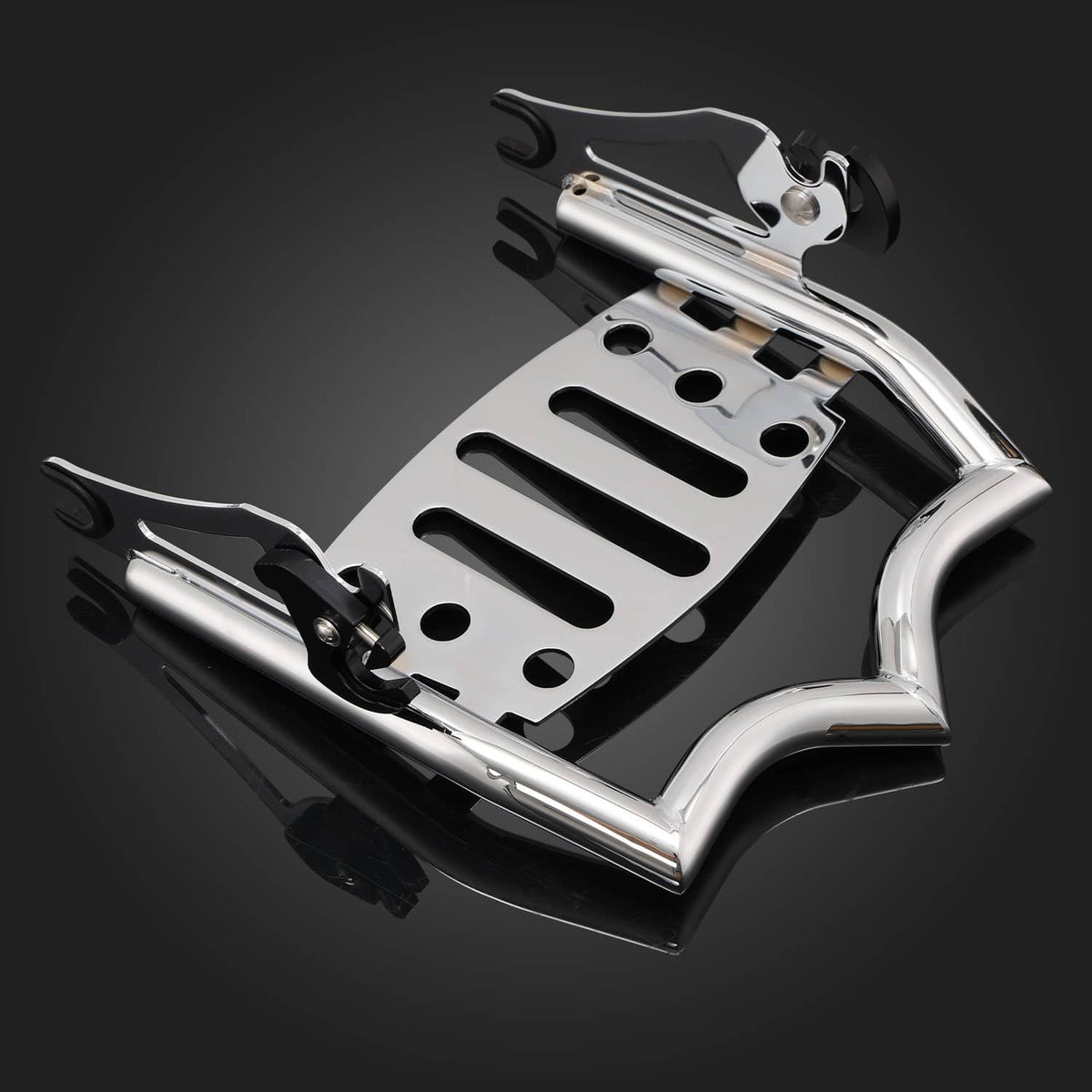 Solidspare For 2015+ Harley Touring Road Glide FLTRX FLTRXS Chrome Detachable Luggage Rack