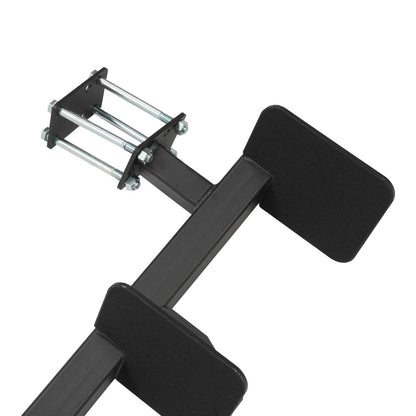 Solidspare Fits Universal Trailer Tongue 460 Lbs Boat Trailer Steps 3-Step Ladder W/Handle