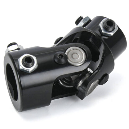 Solidspare Steering Box U Joint 36" Steel Steering Shaft + 3/4" Support Bearing GM - Black