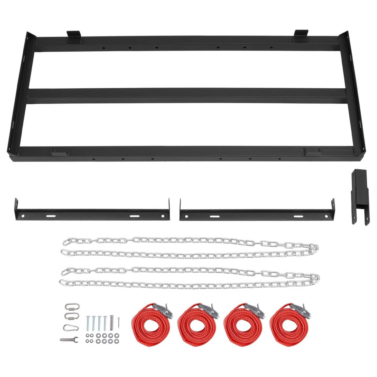 Solidspare 4FT Heavy Duty Tow Behind Drag Harrow Driveway Grader For ATV/UTV Tractor Mower