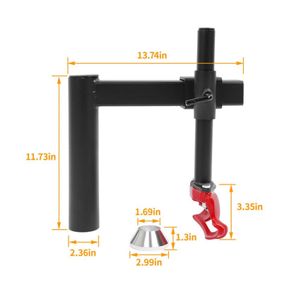 Solid Spare Bearing Manual Tire Changer Duck Head & Cone Adapter Kit for Car Truck Tires New