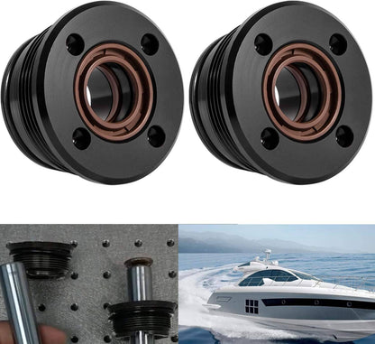 Solid Spare 2Pcs Trim Tilt Cylinder RAM End Cap Rebuild/Repair Kit for Volvo Penta 290 DP SP