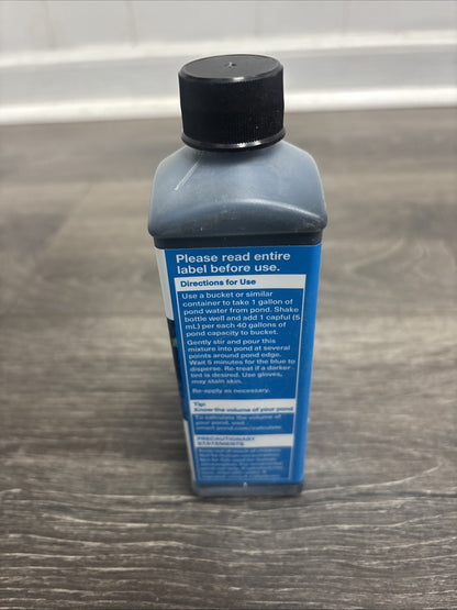 Smart Pond 8oz Pond Tint  treats 4000 gallons Creates Beautiful Blue Water 54407