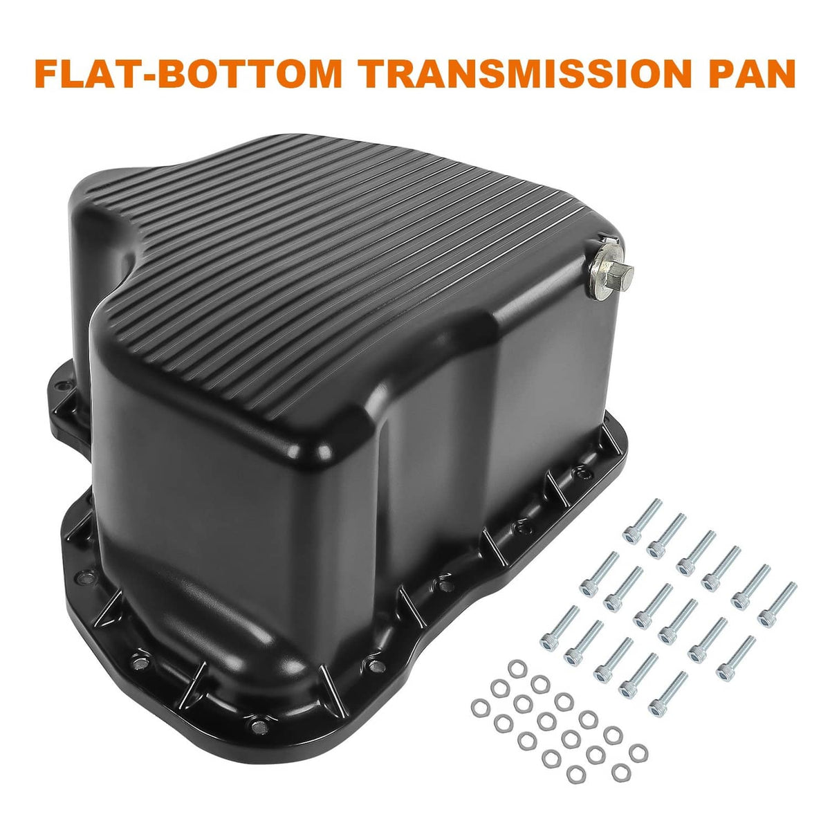 Solidspare 114052020 Oil Pan Fit Chevy/GMC for Duramax LB7/LLY/LBZ/LMM 6.6L 2001-2010 Black