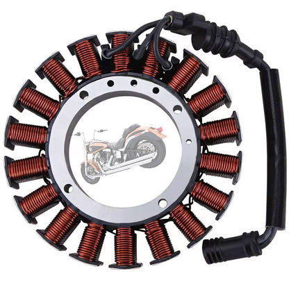 Solidspare For Harley Softail & Dyna FatBob Low Rider StreetBob 30017-08&30017-08A Stator