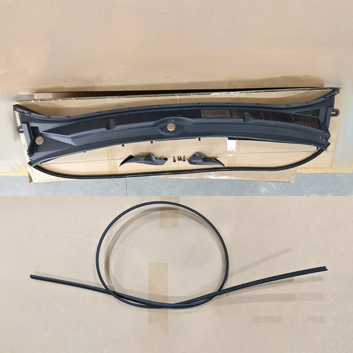 Solidspare Windshield Wiper Cowl Grille Vent Panel For 2014-2021 Toyota Tundra 557000C040