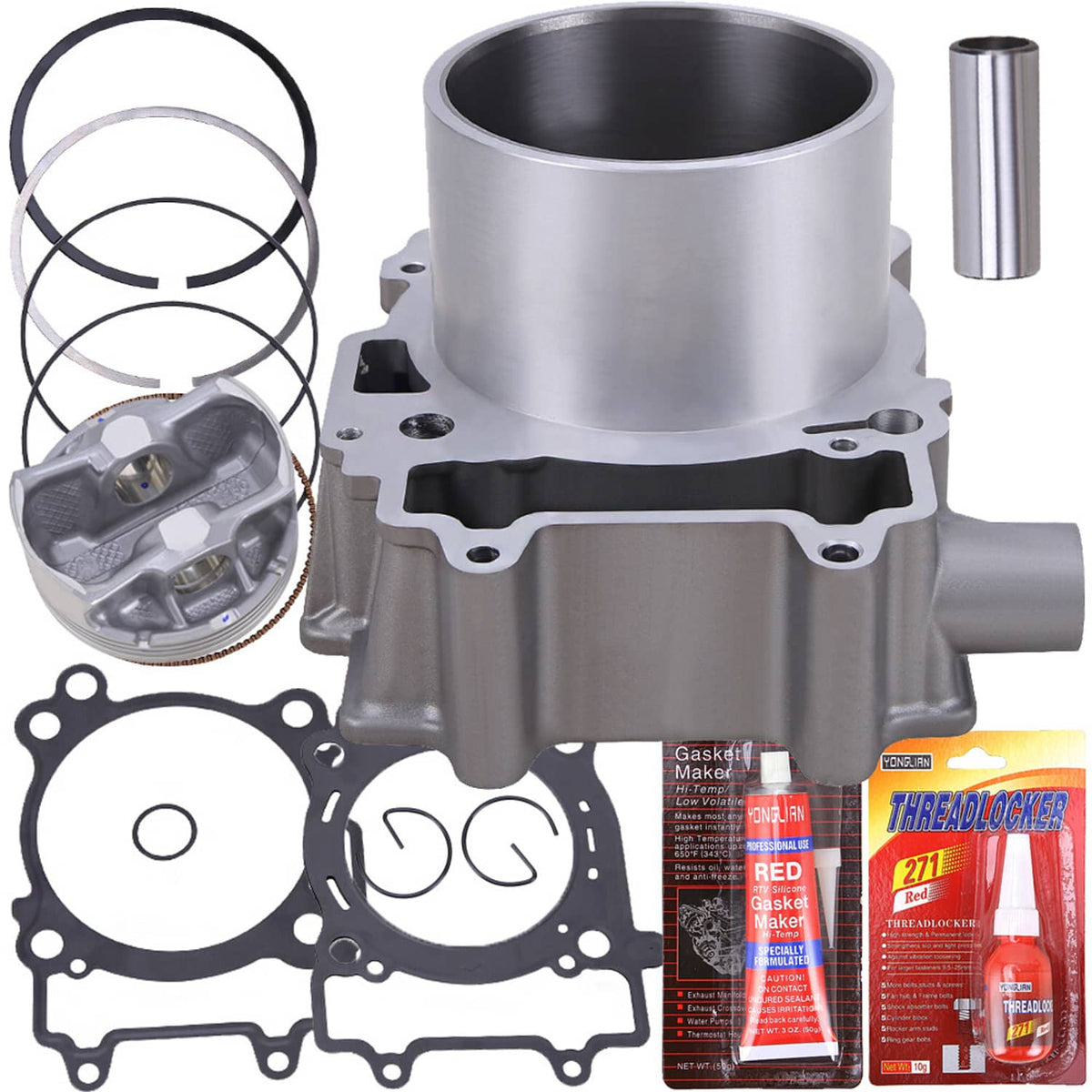 Solidspare Top End Rebuild Kit Cylinder Piston 99mm Gasket For 2014-2021 Polaris Ranger 570