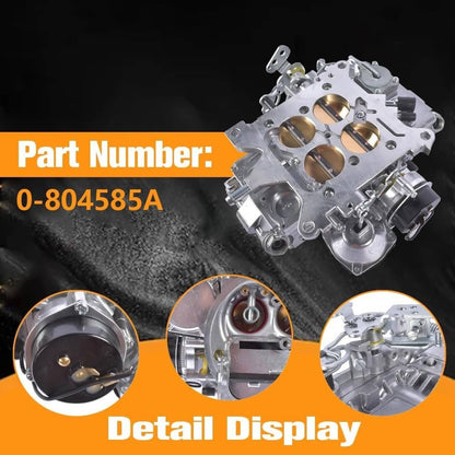 Solidspare For Holley Carburetor 4-Barrel Square Bore 600 CFM Electric Choke 0-80458SA 4160