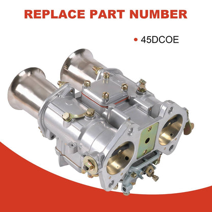 Solidspare Carburetor For 45 DCOE 152 High Performance Twin Choke 19600.060 Carb