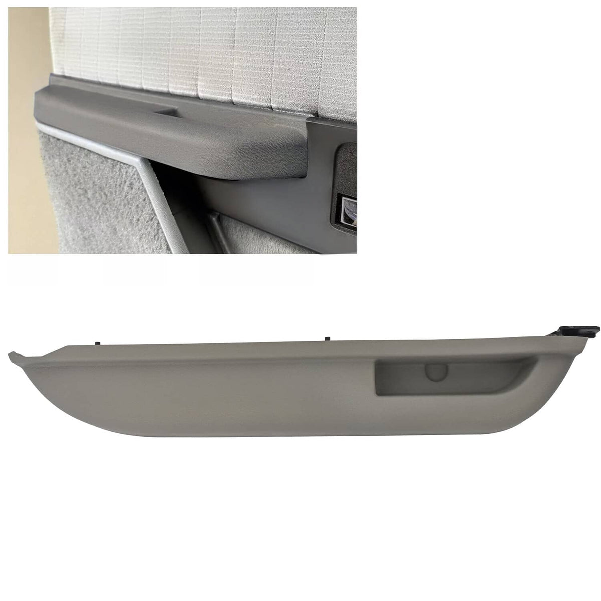 Solid Spare For Chevrolet GMC 1988-1994 Front Driver Left Inner Door Panel Handle Armrest