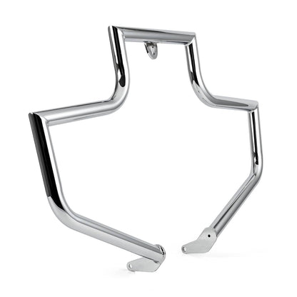 Solidspare Chrome 1 1/4" Highway Guard Crash Bar For Harley FLSTC Heritage Softail 2000-17
