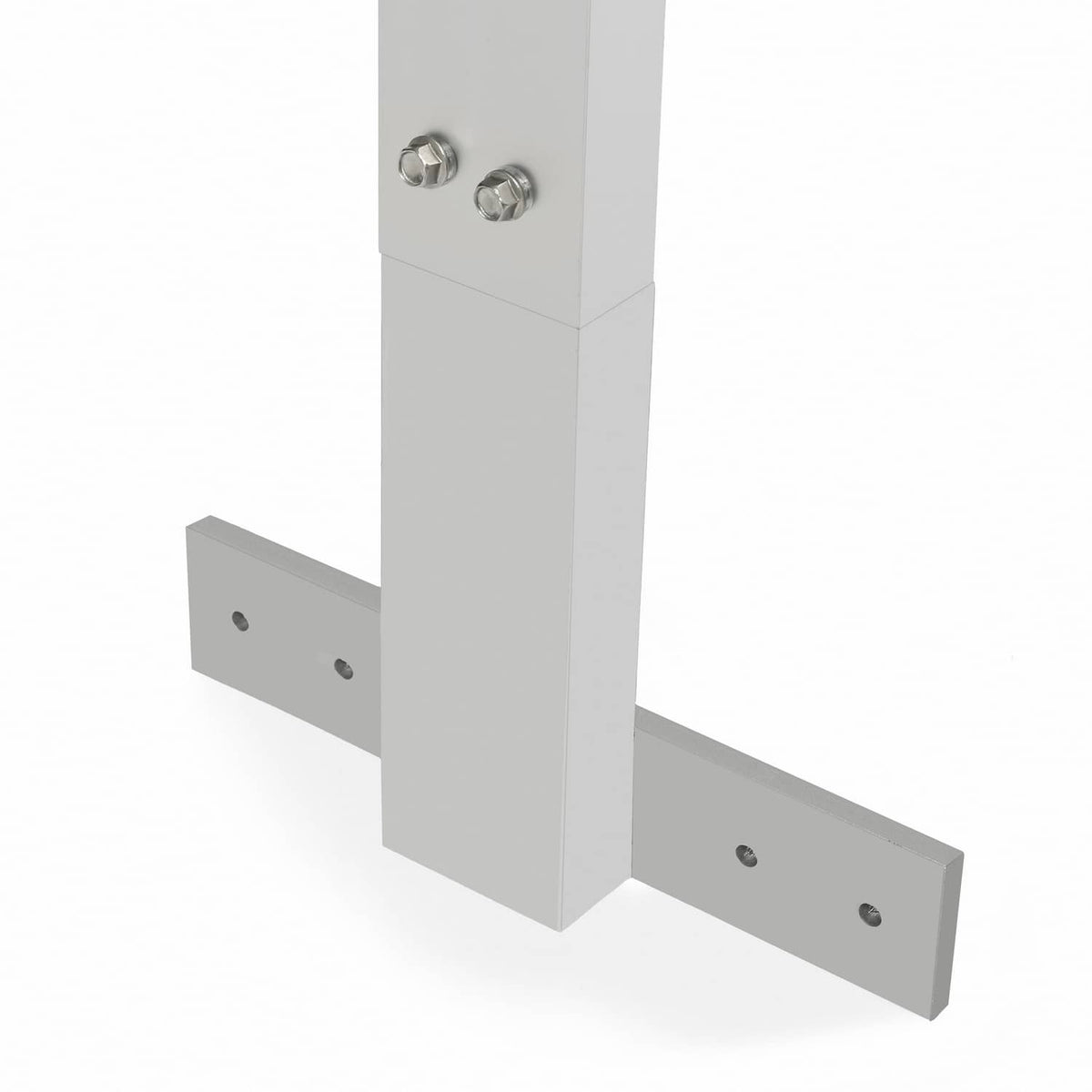 Solidspare Adjustable Roof Mount Ladder Rack Bracket 400 lbs For Universal Trailer 4'-8.5'