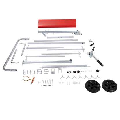 Solid Spare Paint Rack Rotating Parts Work Stand Painting Repair For AutoBody Door Bumper