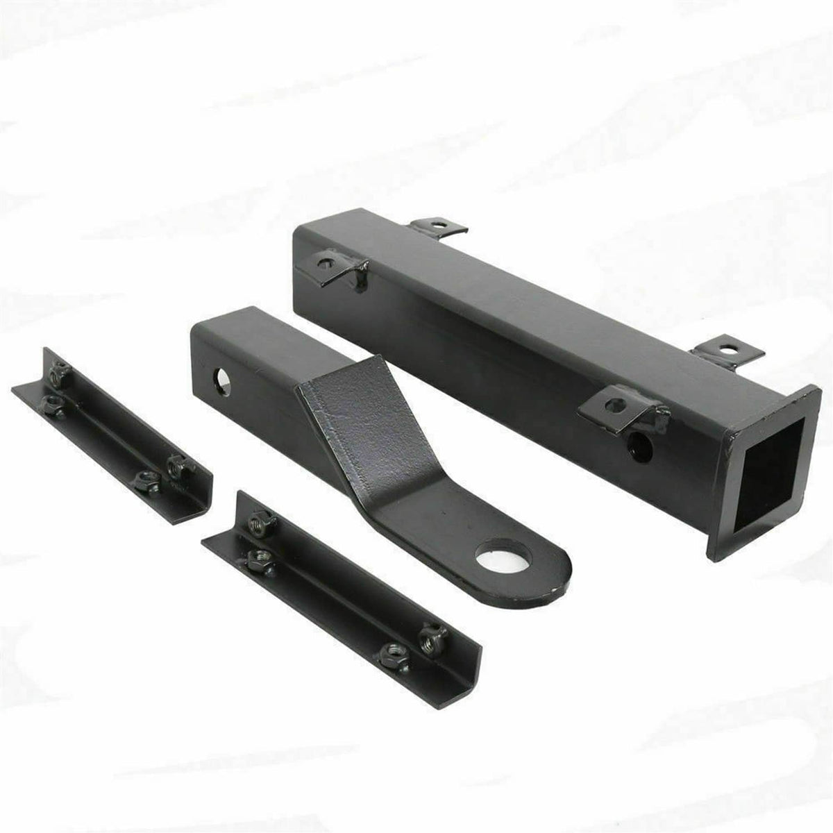 Solidspare For Club Car EZGO Yamaha Golf Cart Trailer Hitch w/ 2" Receiver Step on Back