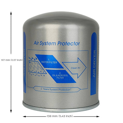 Solid Spare R950068 Replace Wabco Meritor Style Air Dryer Cartridge Replace Meritor