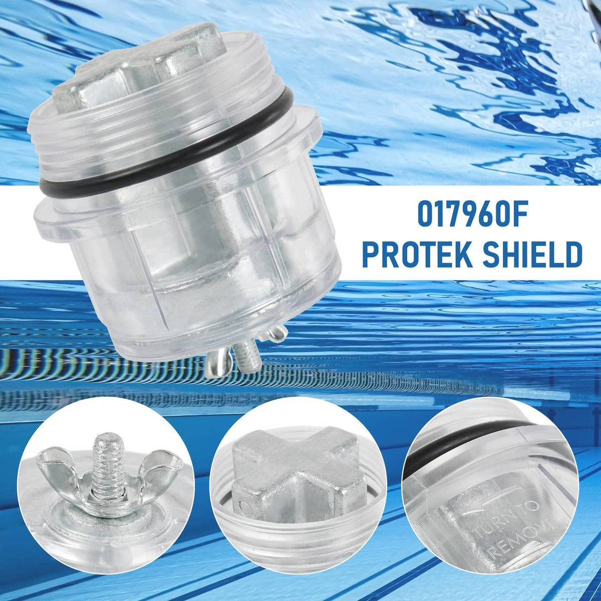 Solidspare For Digital Gas Pool&Spa Heaters for Chlorinated Protek Shield Assembly 017960F