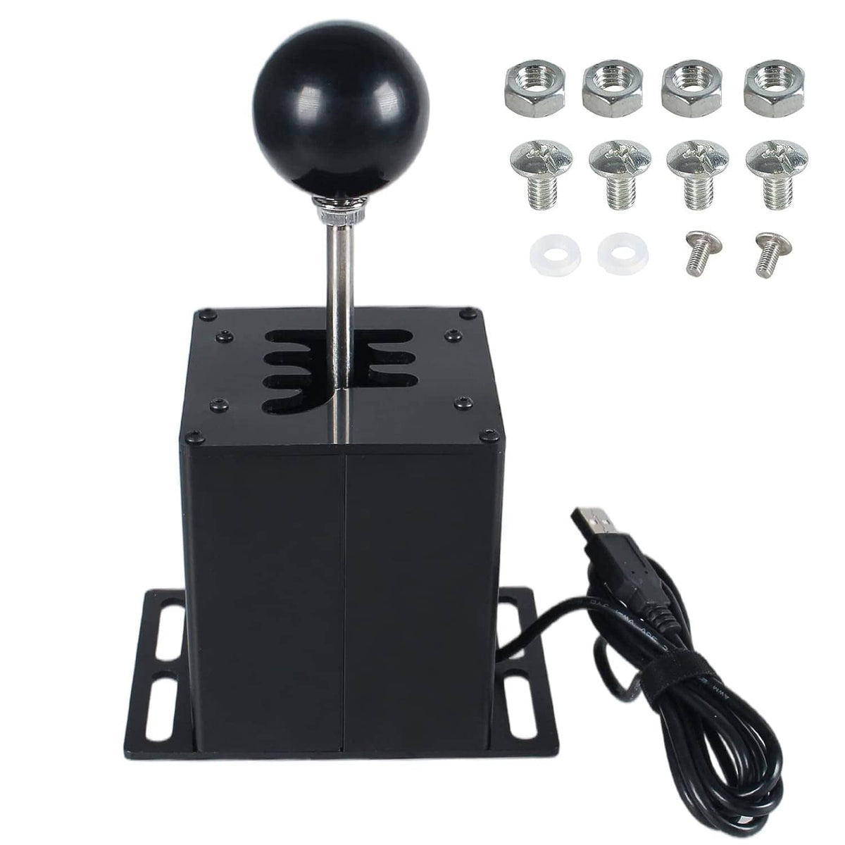 Solidspare PC USB H Gear Shifter Sim Racing Game For Logitech G29 G27 G25 G920 T300RS/GT