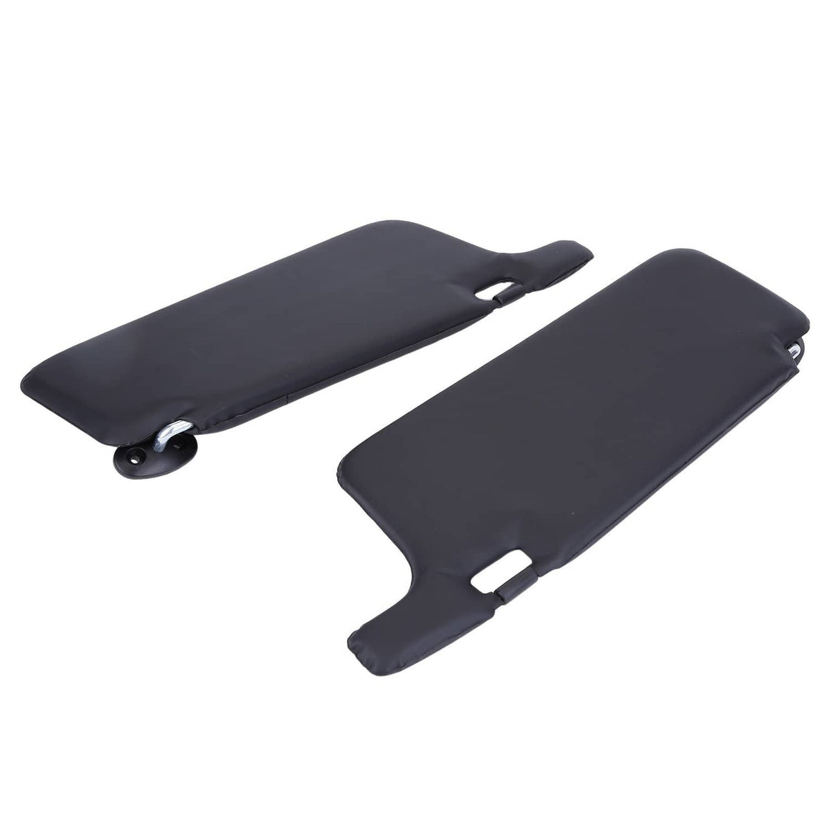 Solidspare Black For 1996-2001 Honda Civic Sun Visors Left Driver & Right Passenger Set