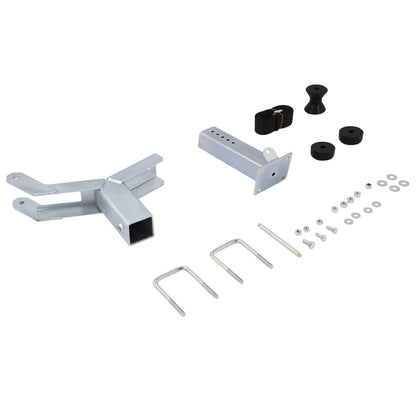 Solidspare Boat Trailer Winch Stand Adjustable W/ Roller - Short Nose, Multiple Height