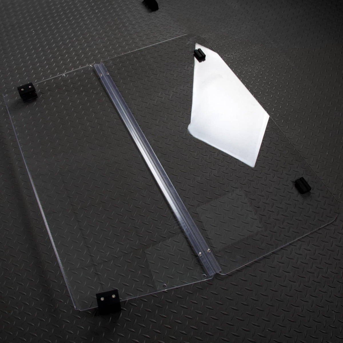 Solidspare For Club Car DS 2000.5-UP Golf Cart Folding Style Polycarbonate Clear Windshield