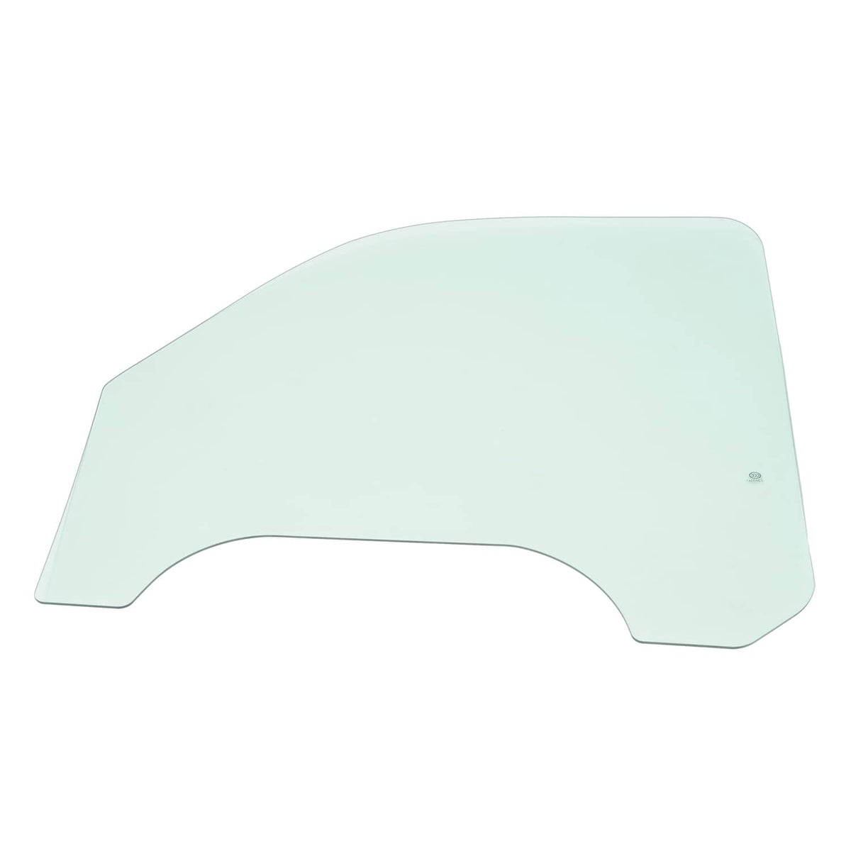 Solid Spare For 99-07 Silverado/Sierra Classic Front Right Door Tempered Glass Light Green