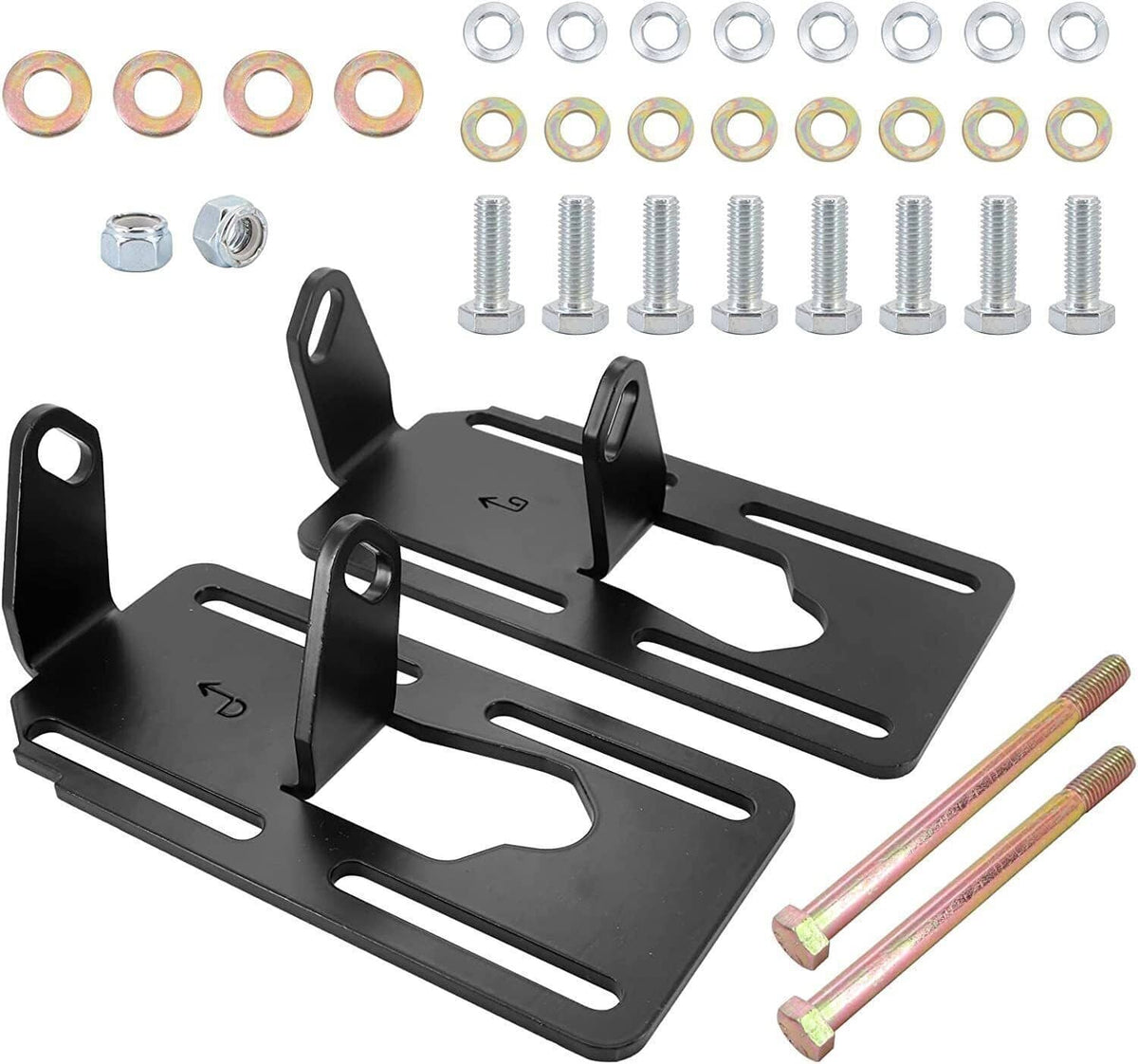 Solidspare Fit For 88-98 GM Truck LS2 LS6 LSX Conversion Engine Mounts LS1 Swap Adjustable