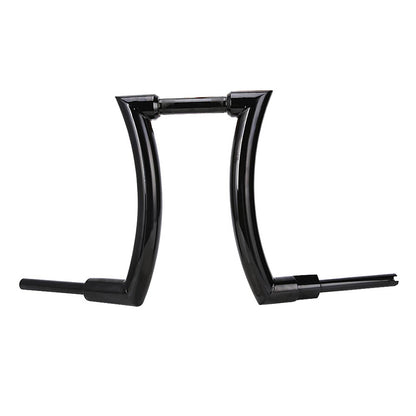 Solidspare BLACK 16" DNA MONSTER APE HANDLEBARS FAT BAR 2" FOR HARLEY BREAKOUT CVO SOFTAIL