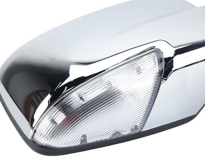 Solidspare For 2013-19 Dodge Ram 1500 Chrome Power Folding Heated Right Mirror & LED Signal