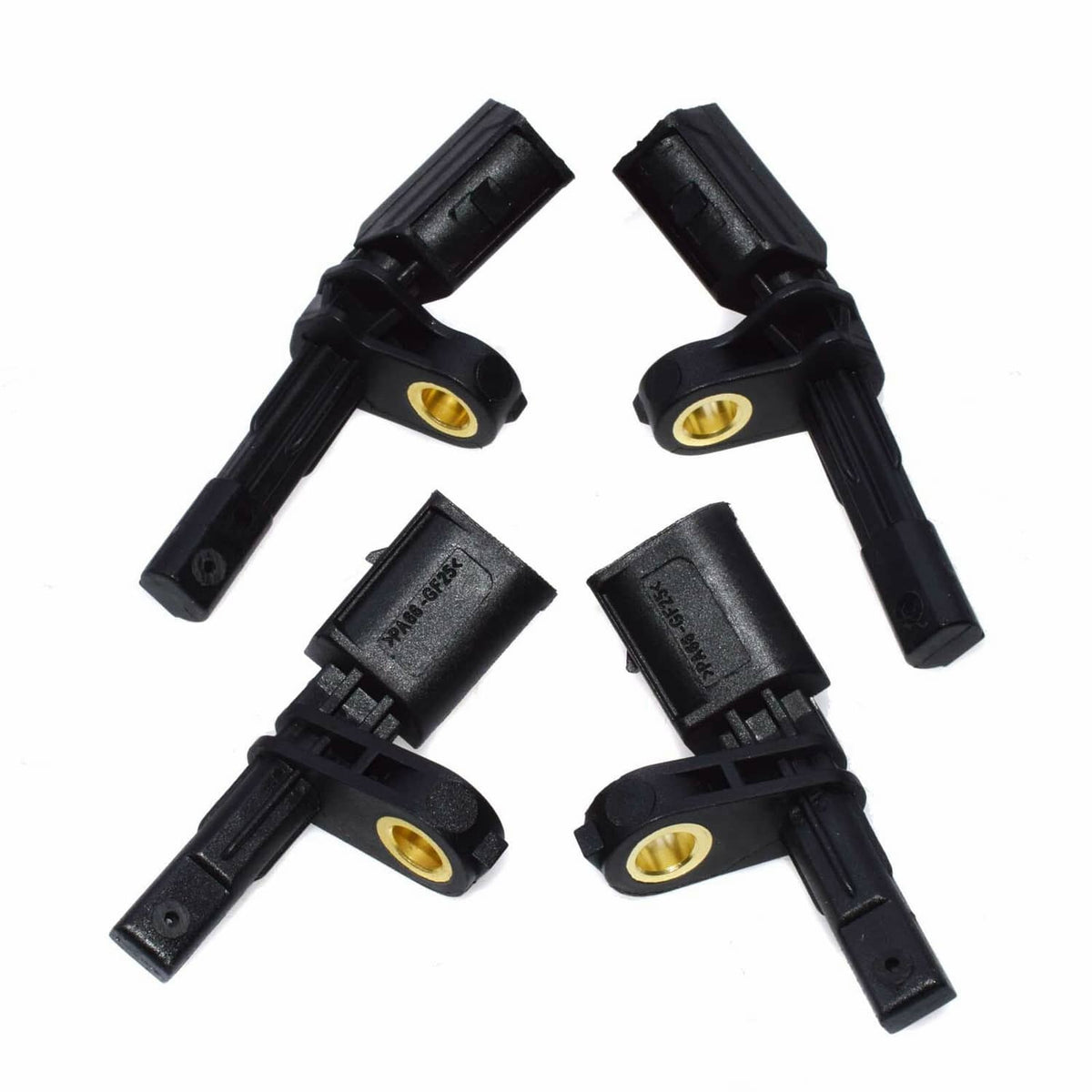 Solid Spare 4 ABS Wheel Speed Sensor Front Rear Left & Right for Audi & Volkswagen Set US