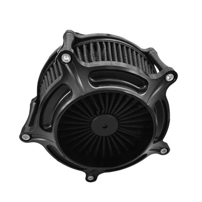 Solidspare Black Air Cleaner Intake Filter For Harley Touring Road King Street Glide 08-16