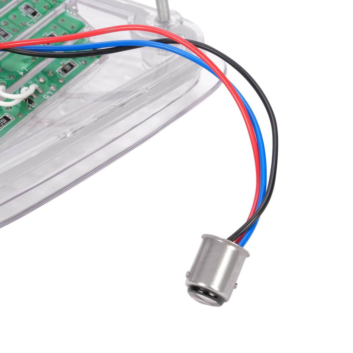 Solid Spare Pair Clear LED Turn Signal Lights Fit For 86-08 KW Kenworth K300 T300 T330 T600