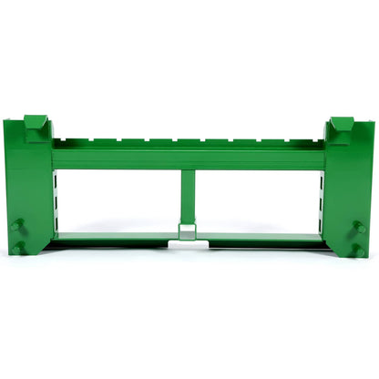 Solidspare 50" Pallet Fork Frame 4000LBS heavy-duty Steel For John Deere Loaders Skid Steer