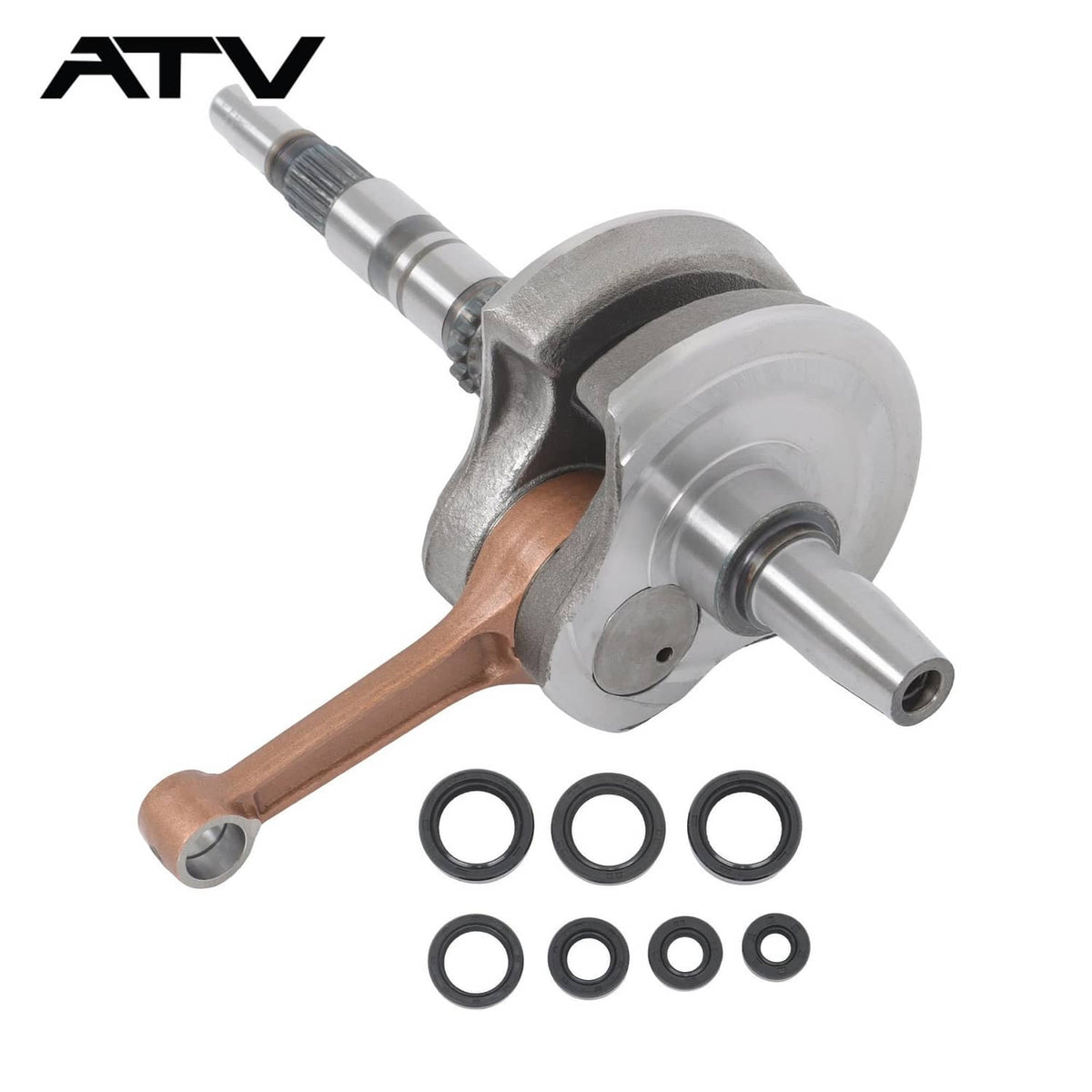 Solidspare For Honda Crankshaft Oil Kit Seal Recon TRX250 2008-2014 ATV Engine