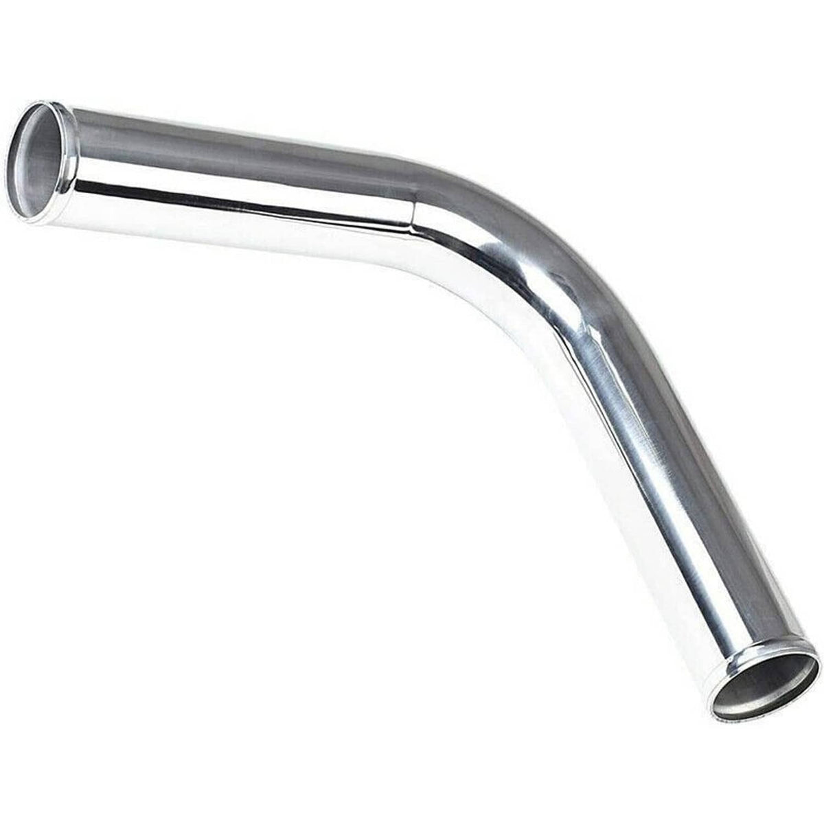 Solidspare Universal 2" Inch Polished Intercooler Pipe Kit + Silicone Hose + Clamp