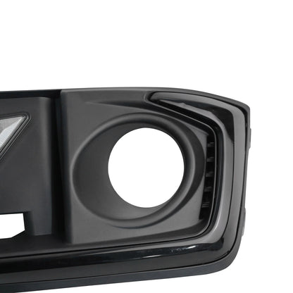 Pair LED DRL Daytime Turn Signal Fog Light Lamp Covers Fit 2019-2021 Honda Civic