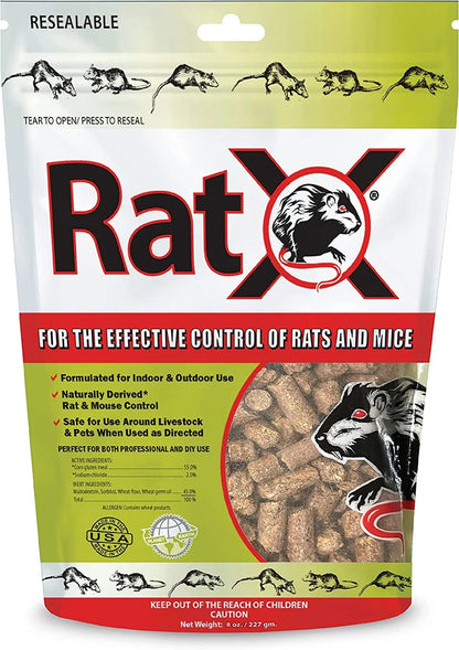 (2) EcoClear Products RatX All-Natural Non-Toxic Humane Rat and Mouse Rodent