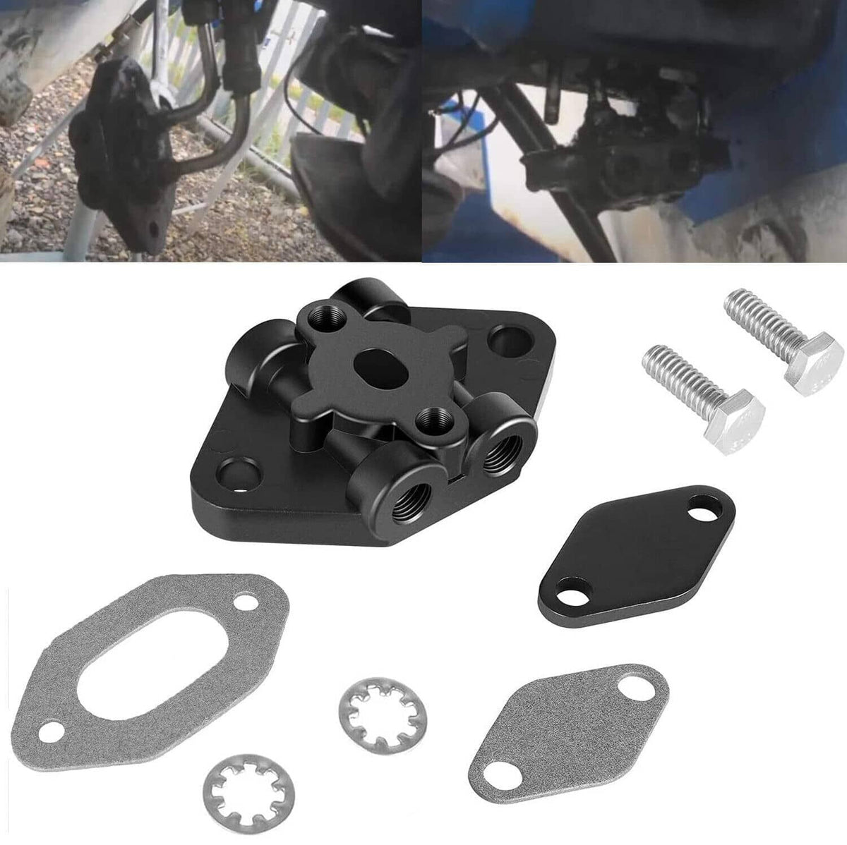 Solid Spare Trim Line Cylinder Connector Kit for 98825A4 MerCruiser Alpha Bravo GLM 21970