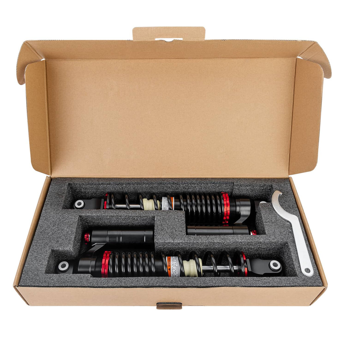 Solidspare Pair 425mm 16.75" Front Air Shock Absorber for Yamaha Raptor 660 660R 700 700R