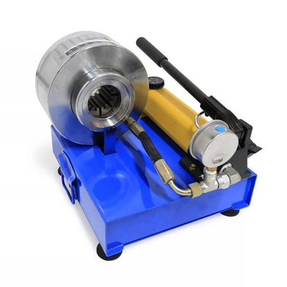 Solidspare New 5600KN Hydraulic Hose Crimper Pipe Clamping Machine w/ 8 Sets Dies 10mm-30m
