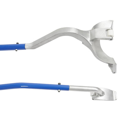 Solid Spare 17.5" TO 24.5" TUBELESS TRUCK TIRE CHANGER MOUNT DEMOUNT TOOL W/BEAD KEEPER BLUE