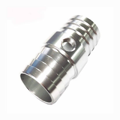 Solid Spare 1-1/4" Hose w/ 1/8" NPT Steam Port Adapter Top Radiator LS Swap Coolant UE