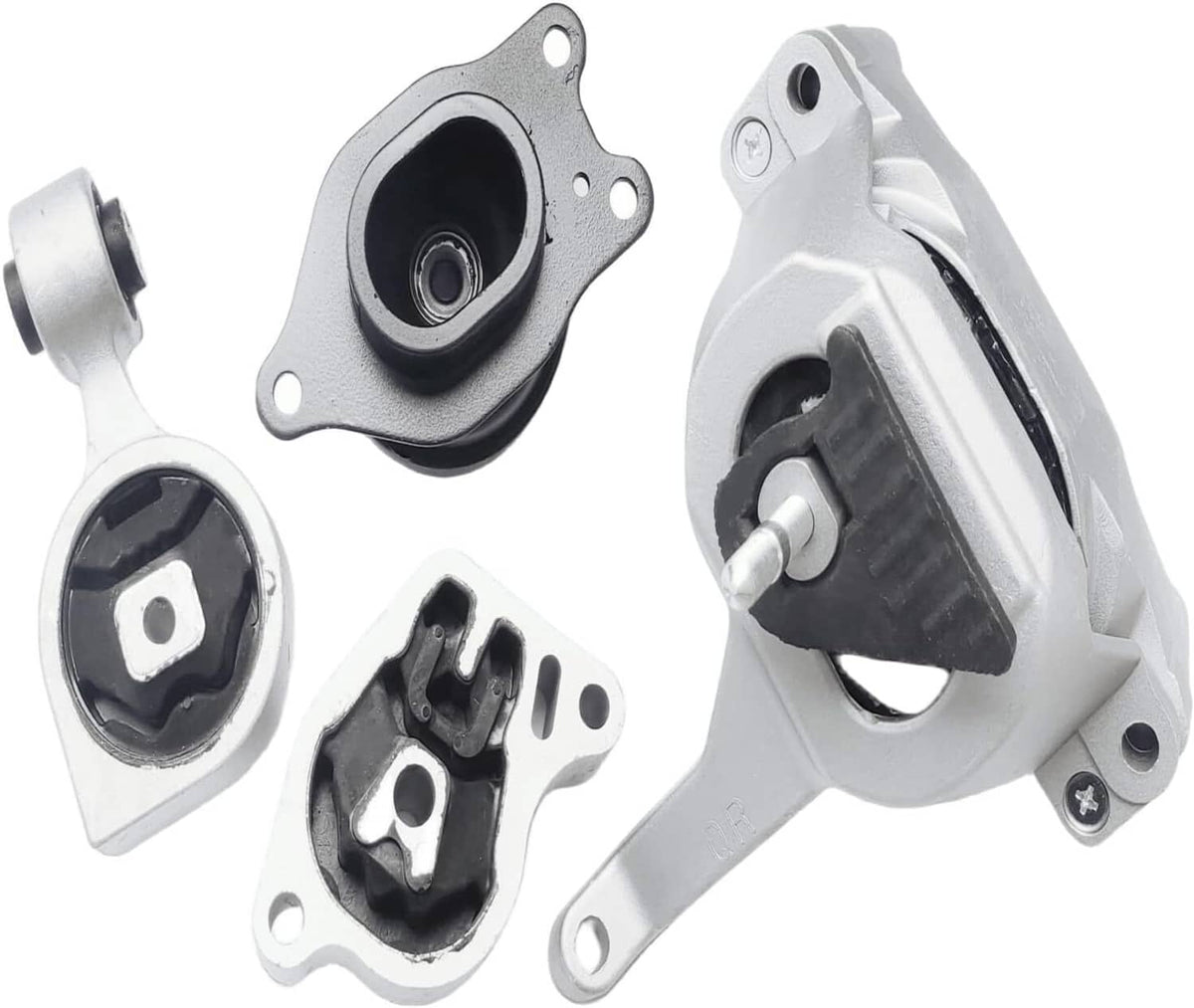 Solidspare New Engine Motor Transmission Mount Kit For Nissan Altima 07-15 L4 2.5L Auto CVT