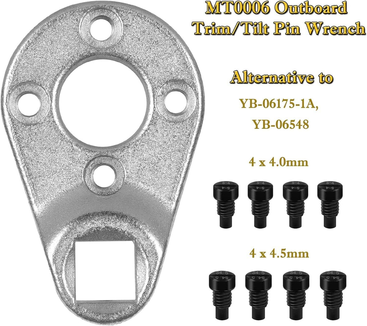Solid Spare For Yamaha 115225FS Rebuild Trim Tilt Seal Kit + Outboard MT0006 Pin Wrench